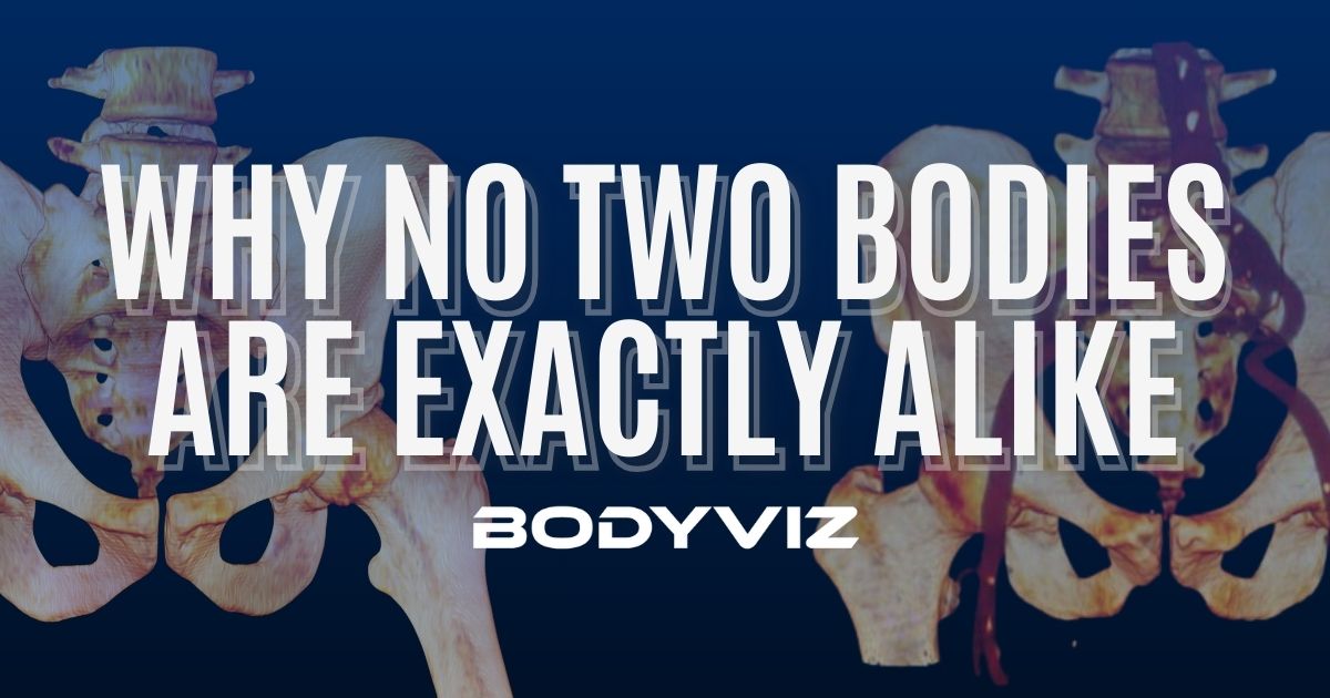 Why no two bodies are exactly alike